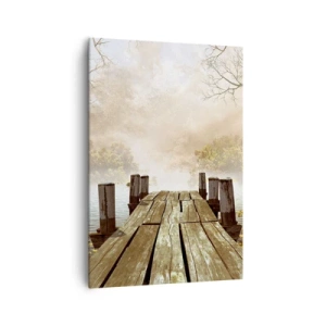 Obraz na plátne - Jemný smútok jesene - 70x100 cm