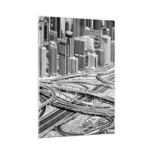 Obraz na skle - Dubaj – neskutočné mesto - 50x70 cm