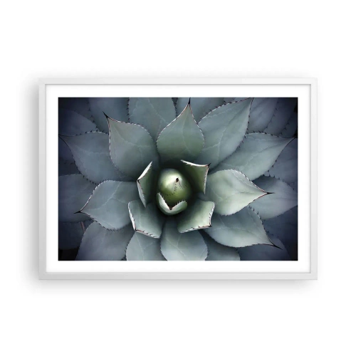 Plagát v bielom ráme - Zvádza a varuje - 70x50 cm