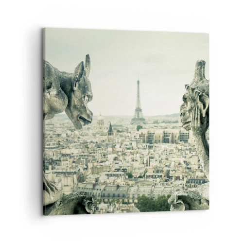 Obraz na plátne - Parížske rozprávanie - 50x50 cm