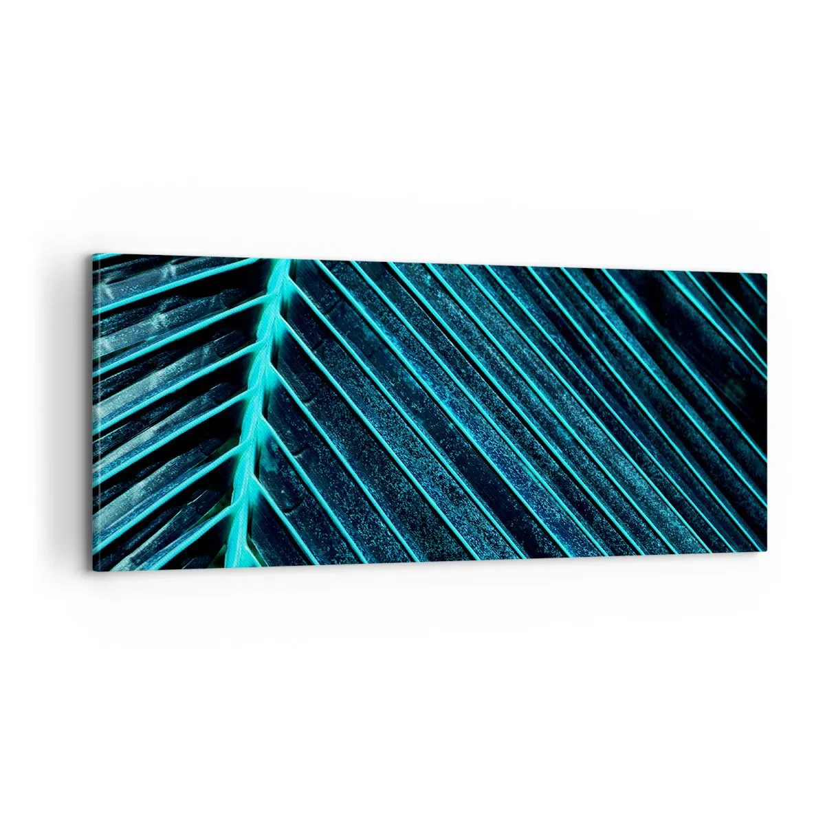Obraz na plátne - Textúra zelene - 100x40 cm