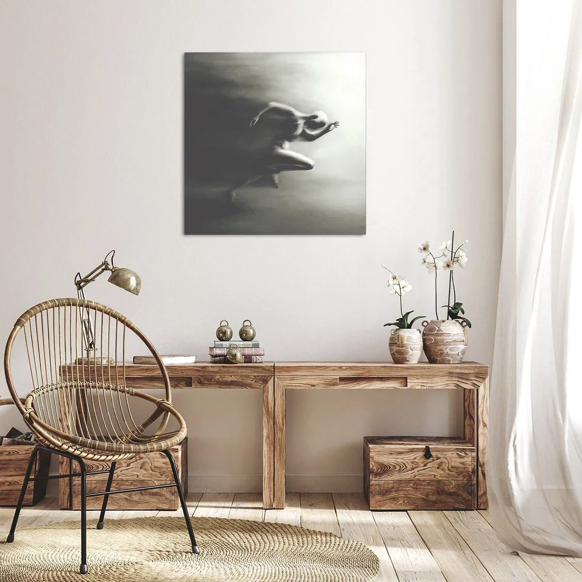 Obraz na plátne - Nezastaviteľný - 70x70 cm