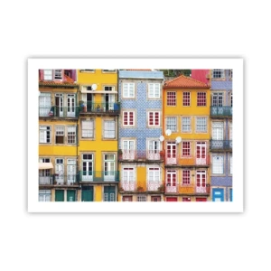 Plagát - Farby starého mesta - 70x50 cm
