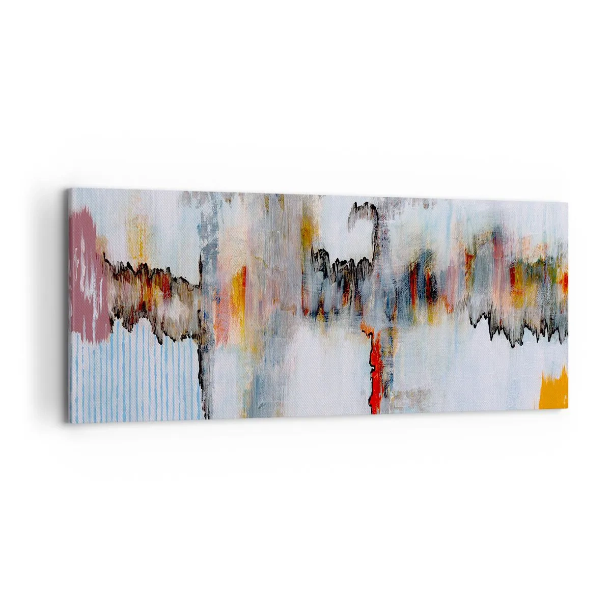 Obraz na plátne - Paličkou po vode - 120x50 cm