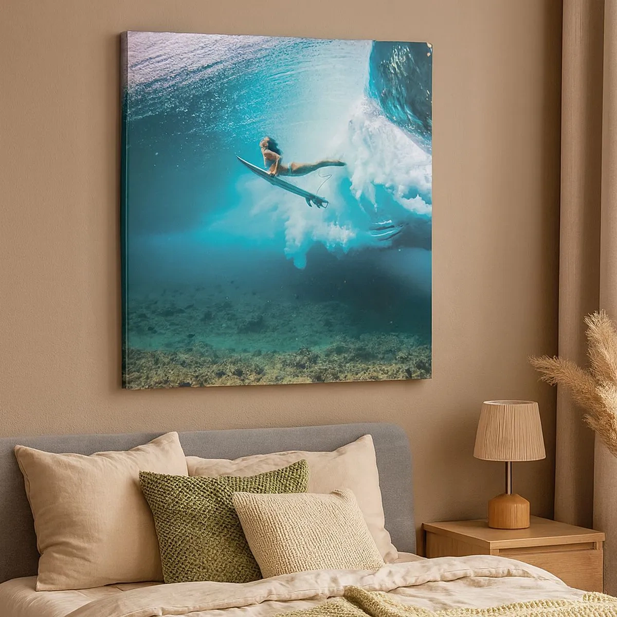 Obraz na plátne - Podmorský svet - 30x30 cm