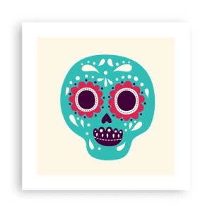 Plagát - Život – zábava až do smrti - 40x40 cm