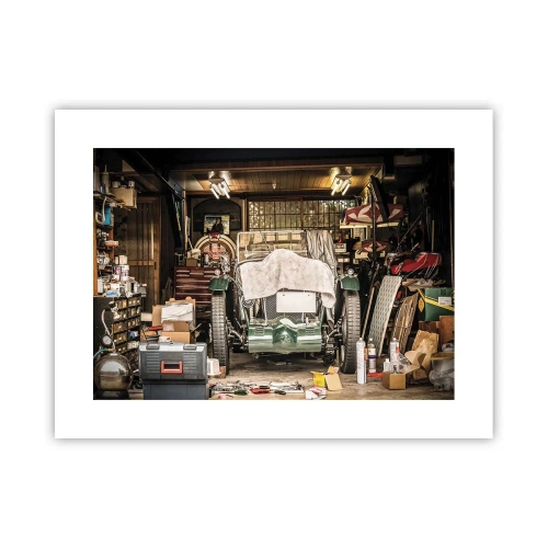 Plagát - Späť do minulosti - 40x30 cm