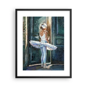 Plagát v čiernom ráme - Pred predstavením - 40x50 cm