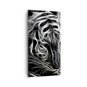 Obraz na plátne - Štúdia mačacej ľahkosti - 65x120 cm