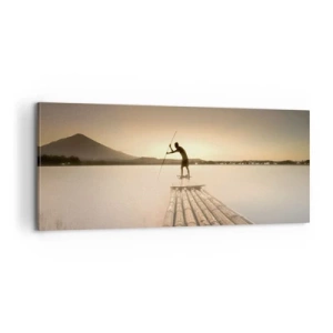 Obraz na plátne - Pred odpočinkom - 100x40 cm