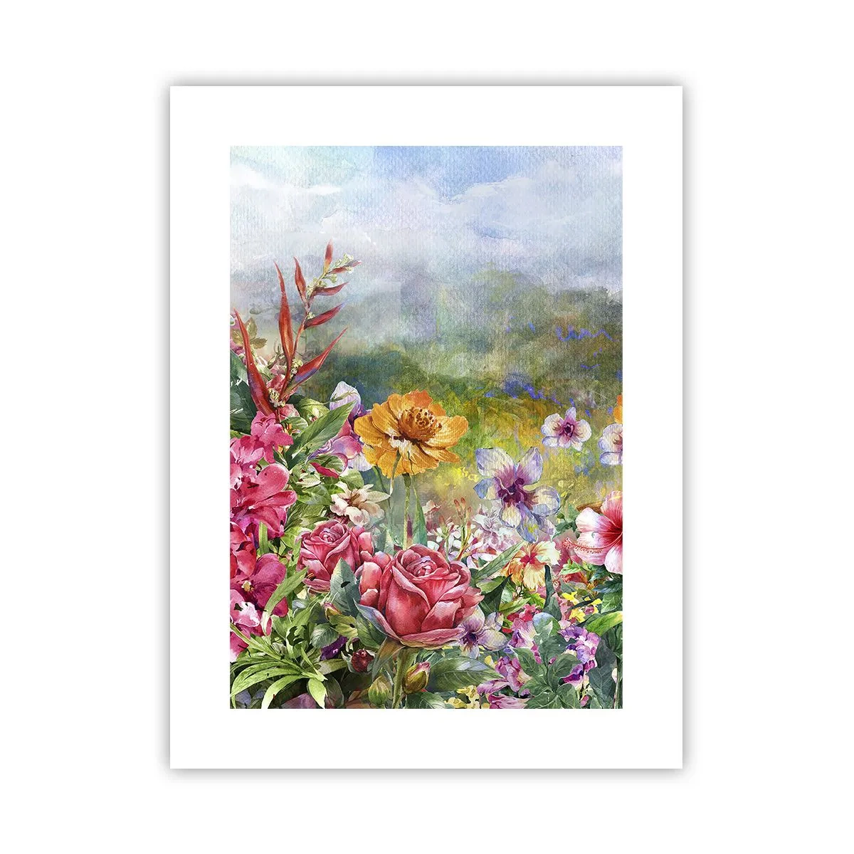 Plagát - Záhrada, ktorá sa zbláznila - 30x40 cm
