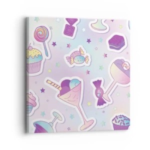 Obraz na plátne - Aby boli každý deň narodeniny - 30x30 cm