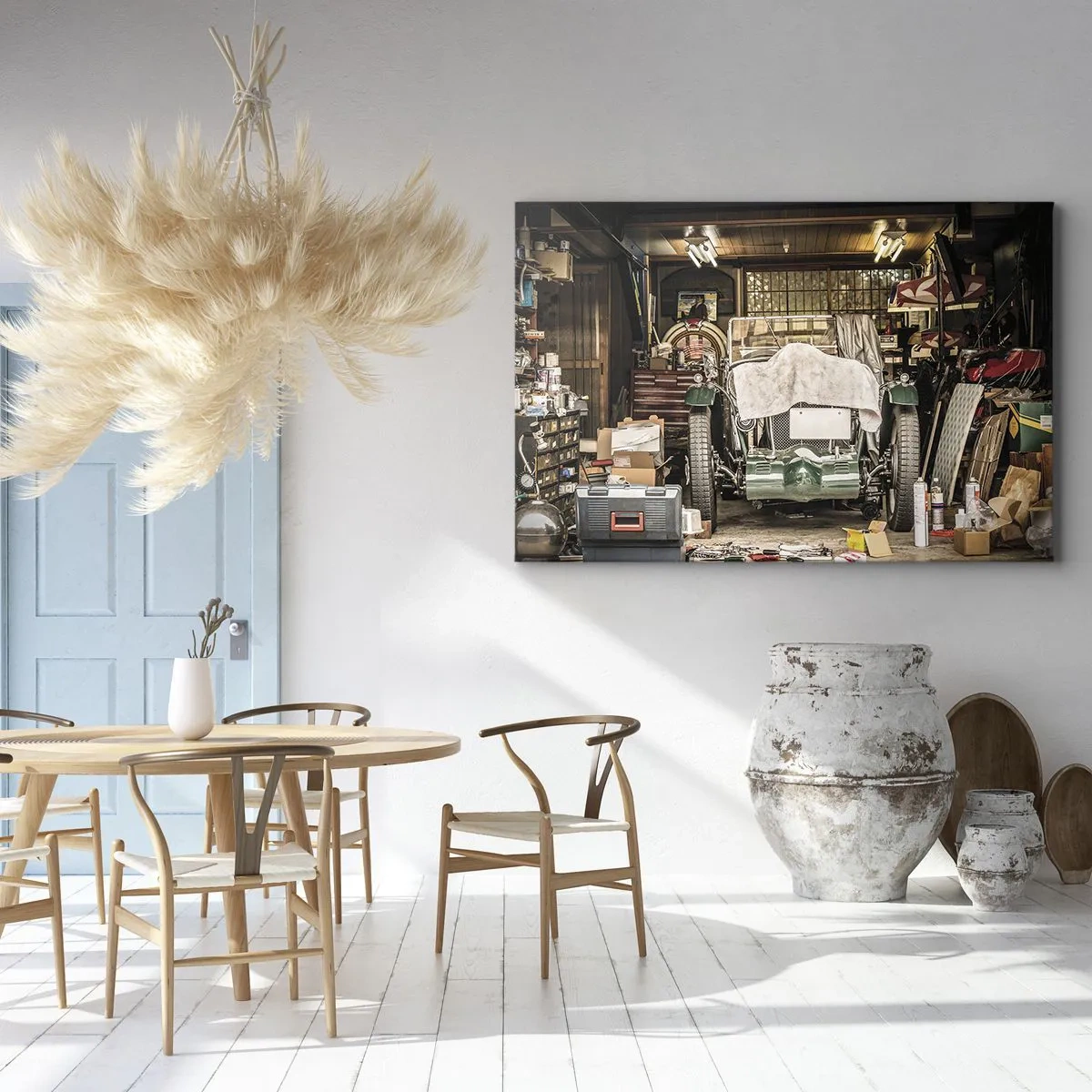 Obraz na plátne - Späť do minulosti - 120x80 cm