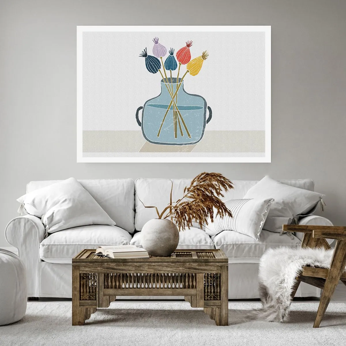 Plagát - Makové kvety - 100x70 cm