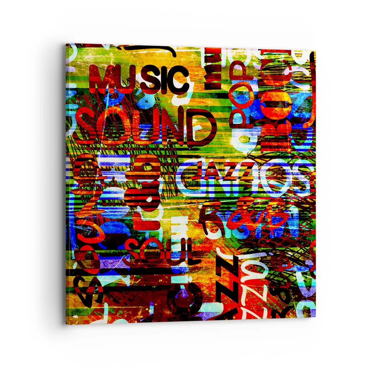 Obraz na plátne - Všetky farby tónu - 70x70 cm