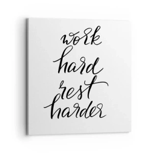 Obraz na plátne - Životná rovnováha - 70x70 cm