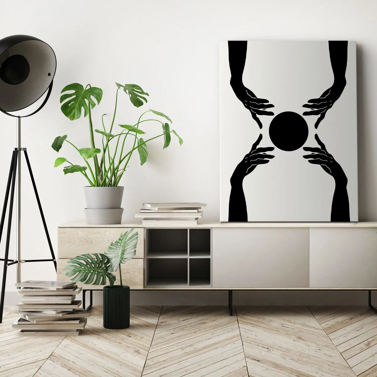 Obraz na plátne - Tajné znamenie - 50x70 cm