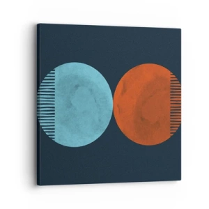 Obraz na plátne - Iba geometria? - 30x30 cm