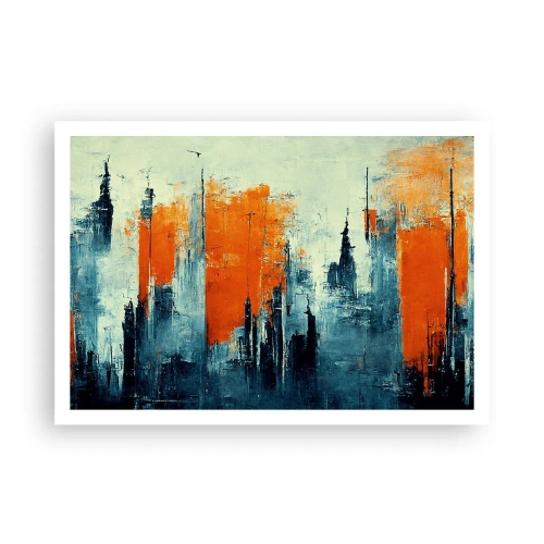Plagát - Moderná krajina - 100x70 cm