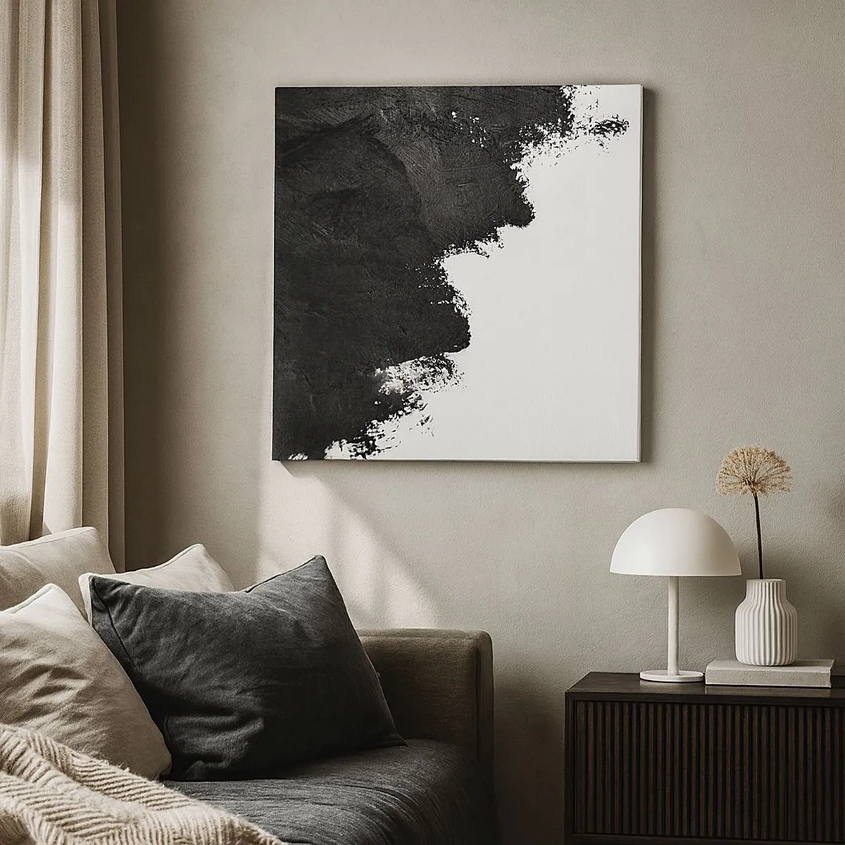 Obraz na plátne - Živly: zem - 30x30 cm