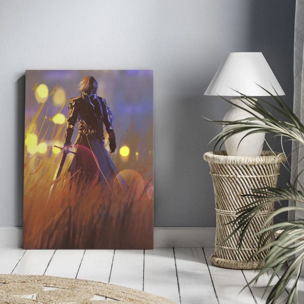 Obraz na plátne - Bludný rytier - 50x70 cm