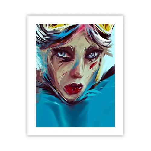 Plagát - Silničná bojovníčka - 40x50 cm