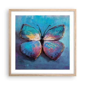 Plagát v ráme zo svetlého duba - V celej svojej kráse - 50x50 cm