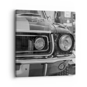 Obraz na plátne - Divoká jazda - 40x40 cm