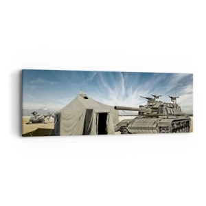 Obraz na plátne - Militantný sen - 90x30 cm