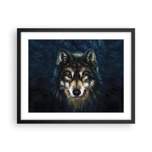 Plagát v čiernom ráme - Alfa? A omega - 50x40 cm