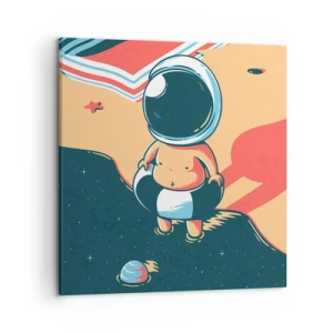 Obraz na plátne - Z iného pohľadu - 50x50 cm