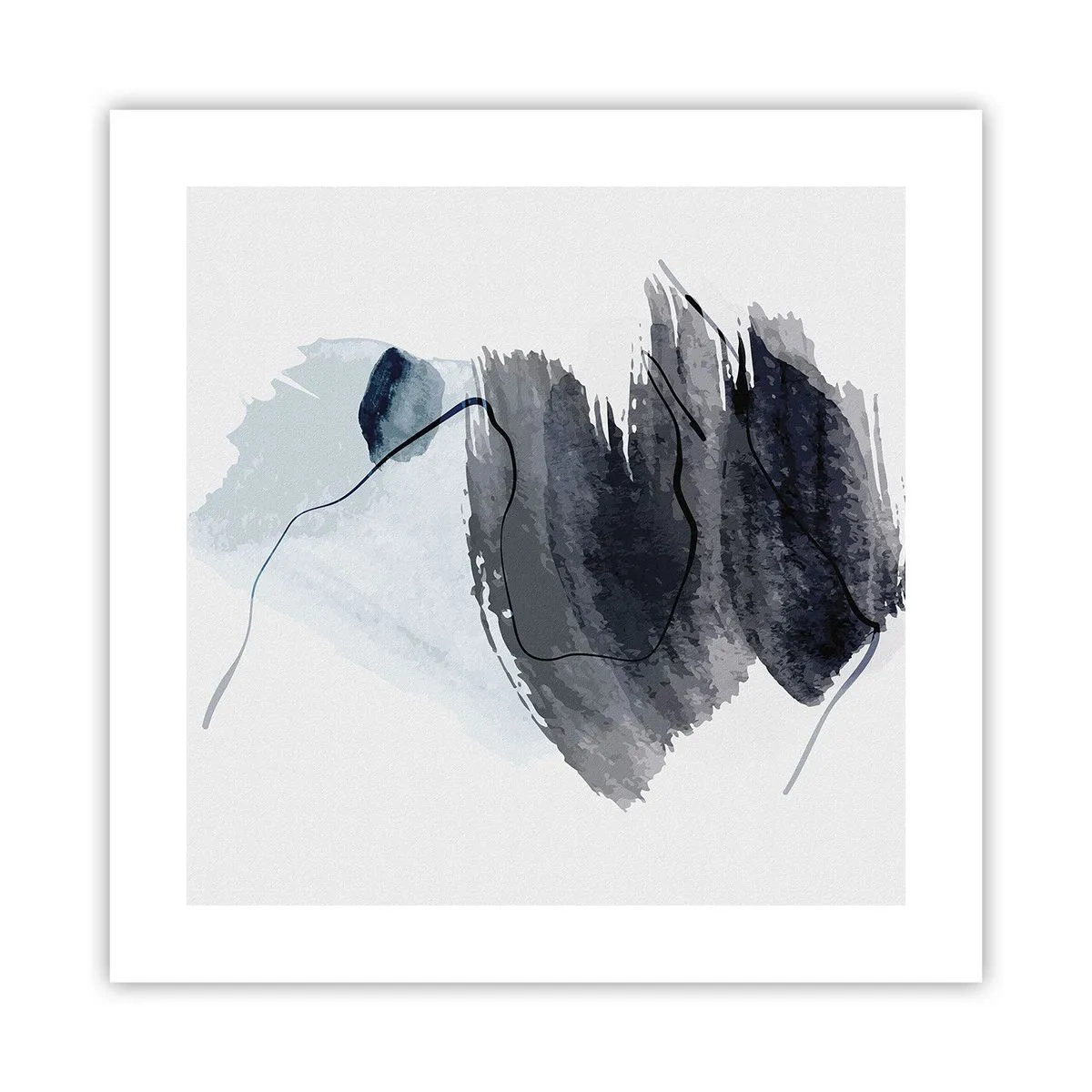 Plagát - Intenzita a pohyb - 40x40 cm