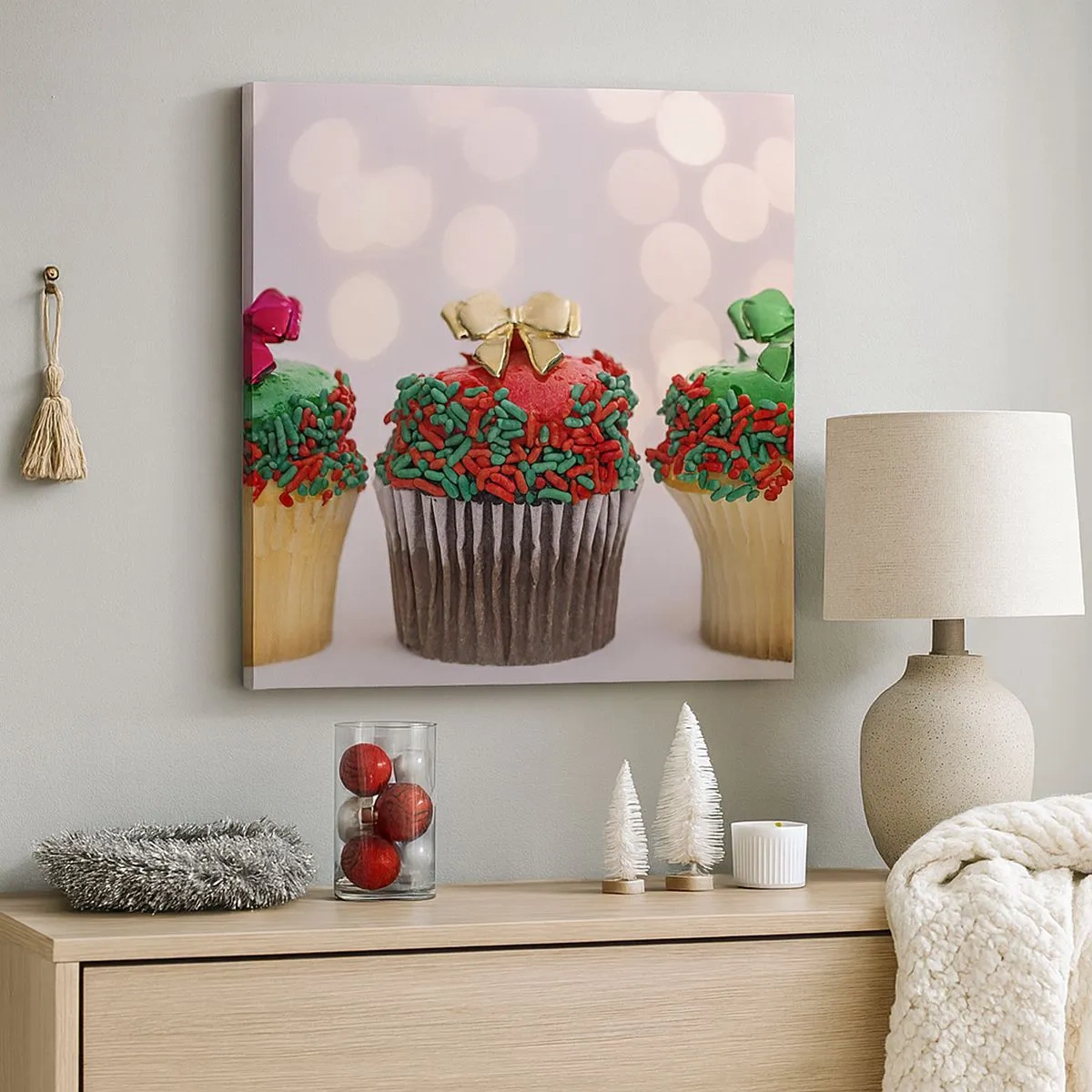 Obraz na plátne - Sladkostí až po vrch - 30x30 cm