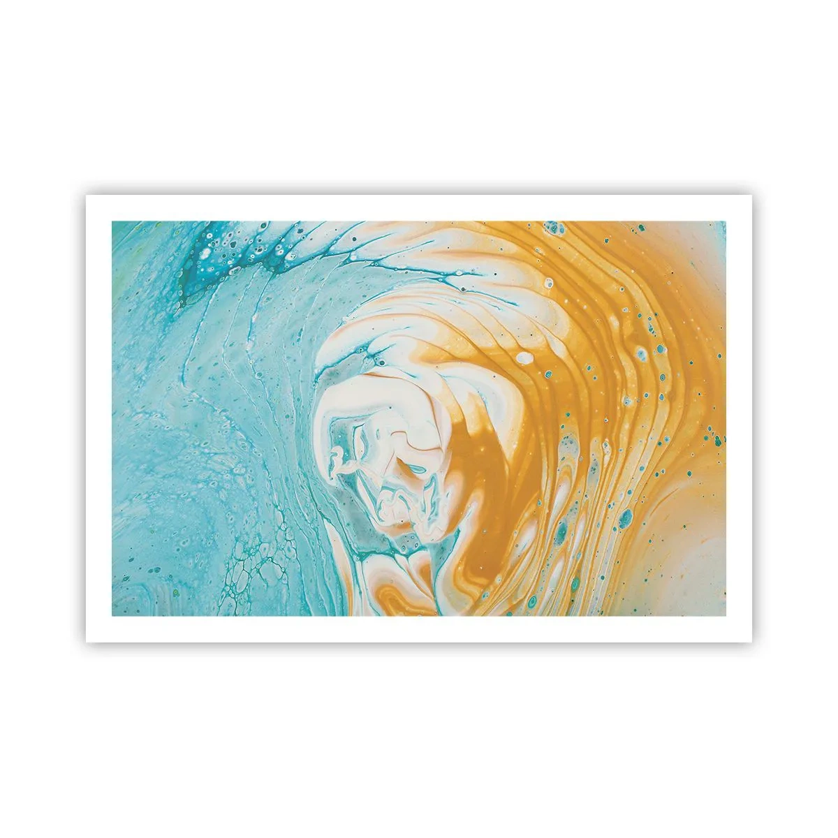 Plagát - Pastelový vír - 91x61 cm