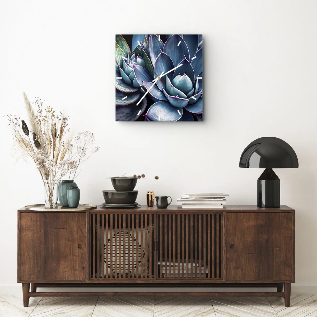 Nástenné hodiny - Vitálna sila - 40x40 cm