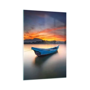 Obraz na skle - Blíži sa dobrá noc - 70x100 cm
