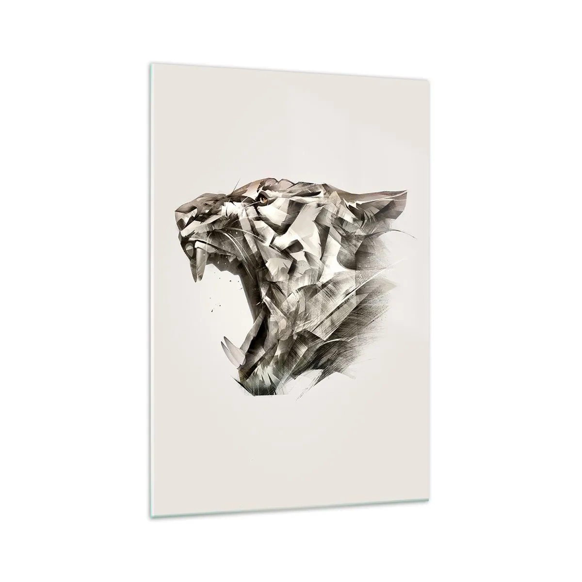 Obraz na skle - Už vieš, kto vládne - 70x100 cm