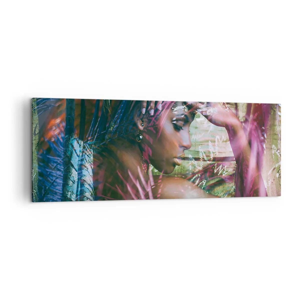 Obraz na plátne - Matka príroda v džungli - 140x50 cm