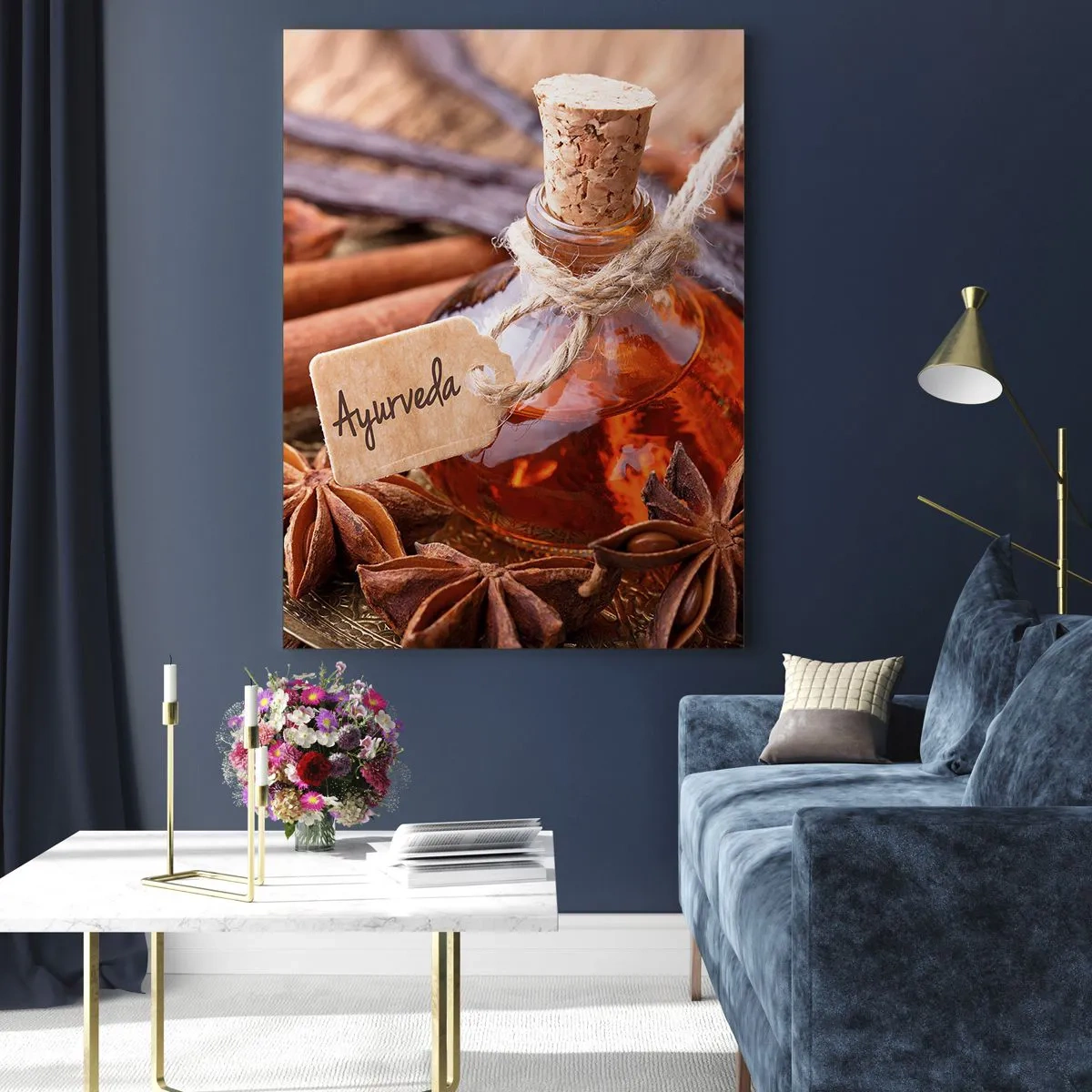 Obraz na skle - K jednote tela a ducha - 50x70 cm