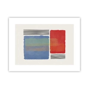 Plagát - Duch a písmeno geometrie - 40x30 cm