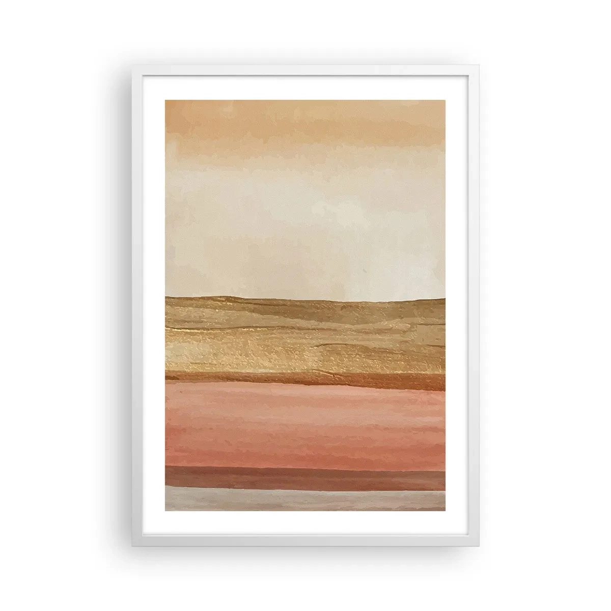 Plagát v bielom ráme - Vertikálna kompozícia - 50x70 cm