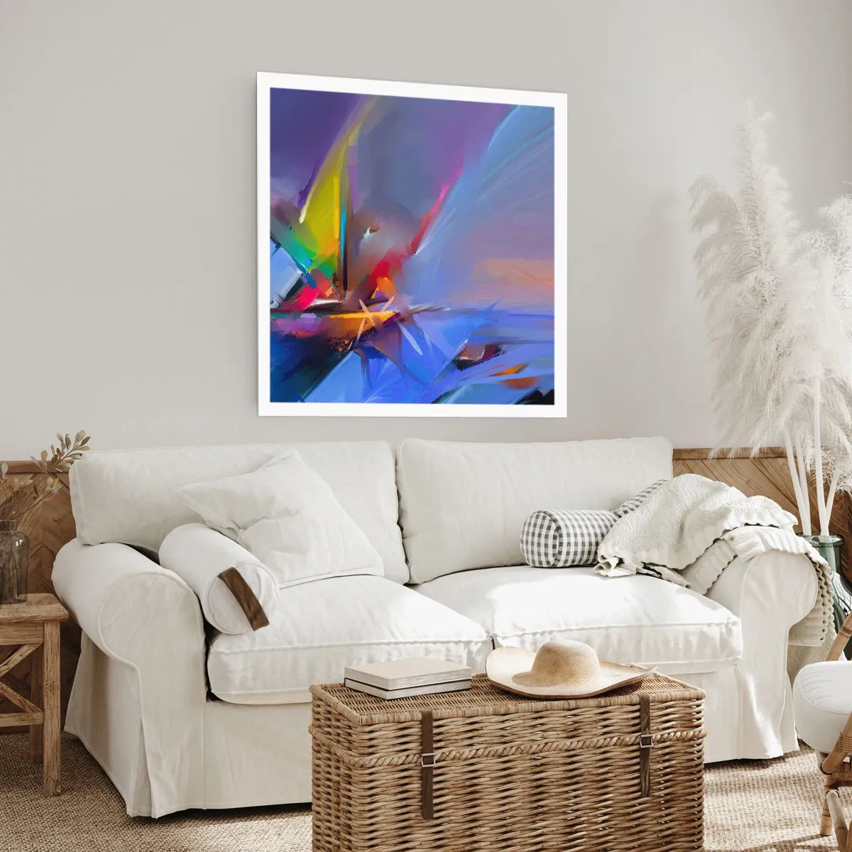 Plagát - Preletela ako vták - 50x50 cm