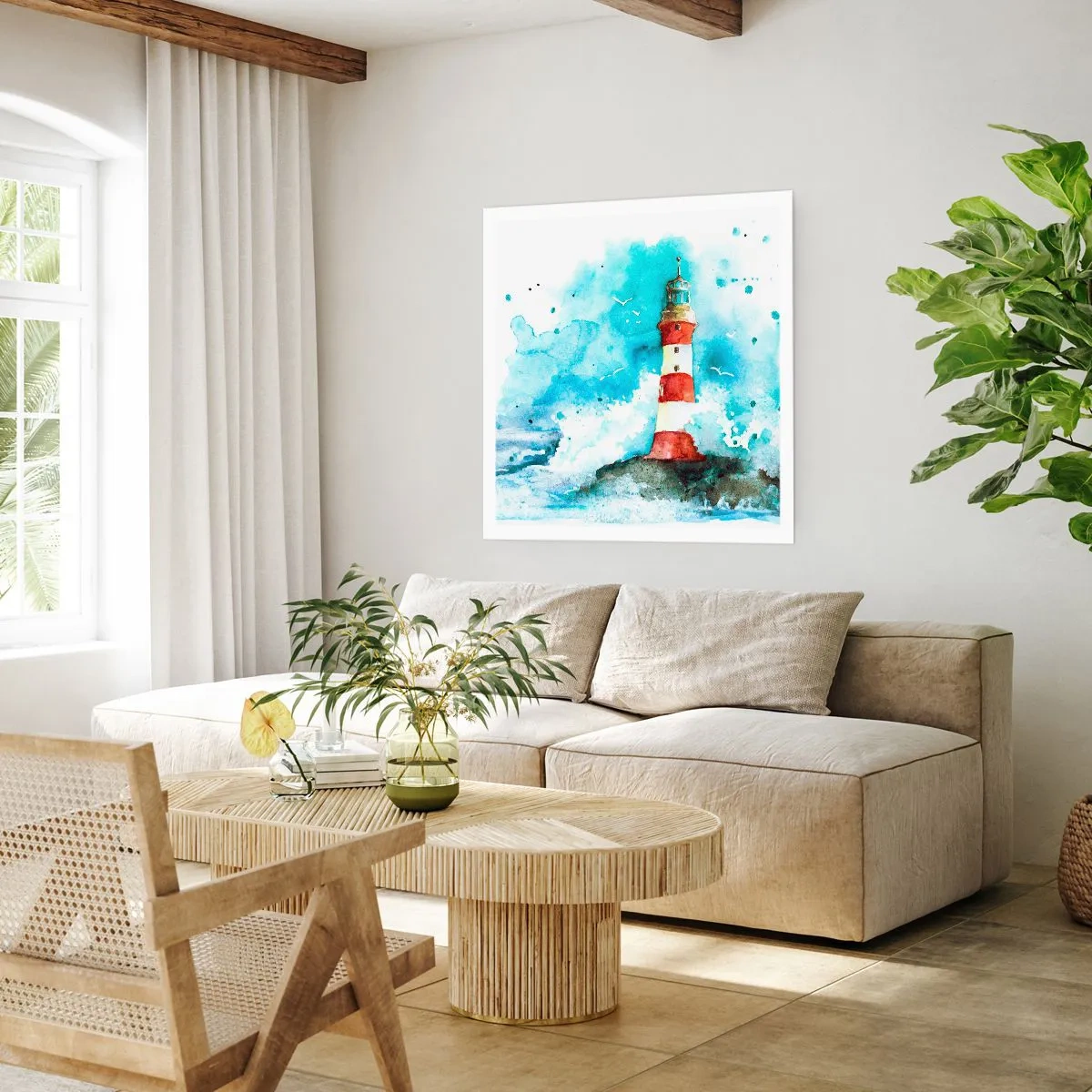 Plagát - Jednota živlov - 30x30 cm