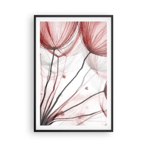 Plagát v čiernom ráme - Pred odletom - 61x91 cm