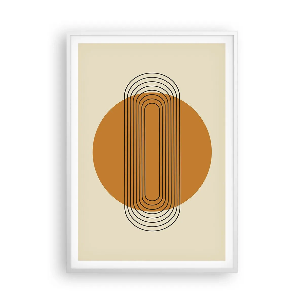 Plagát v bielom ráme - Dokonalý plán - 70x100 cm