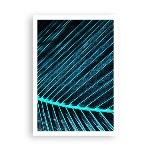 Plagát - Textúra zelene - 70x100 cm