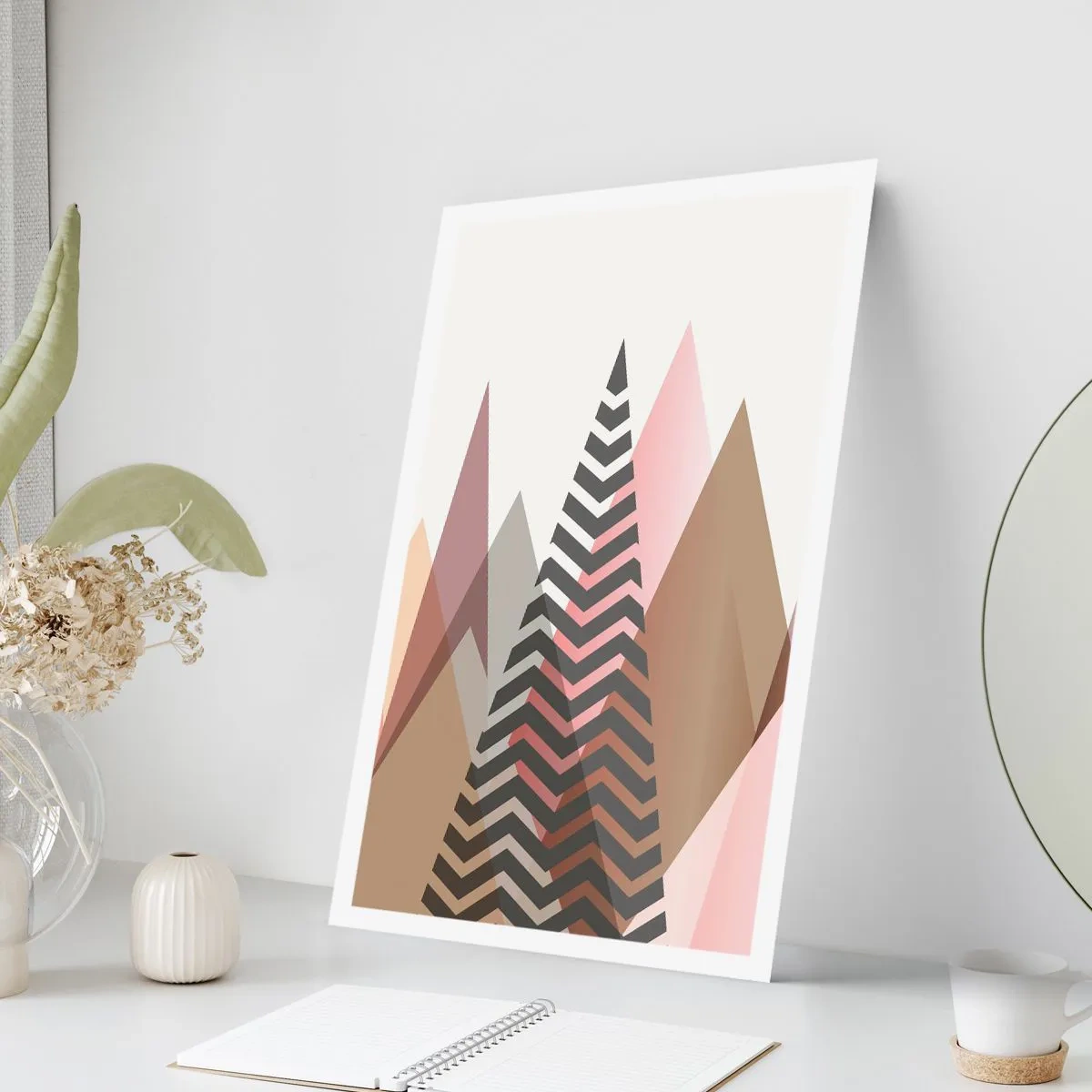 Plagát - Pyramidálny pohľad - 30x40 cm
