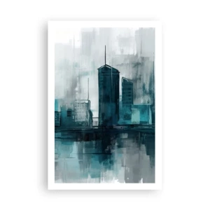 Plagát - Mesto vo farbe dažďa - 61x91 cm