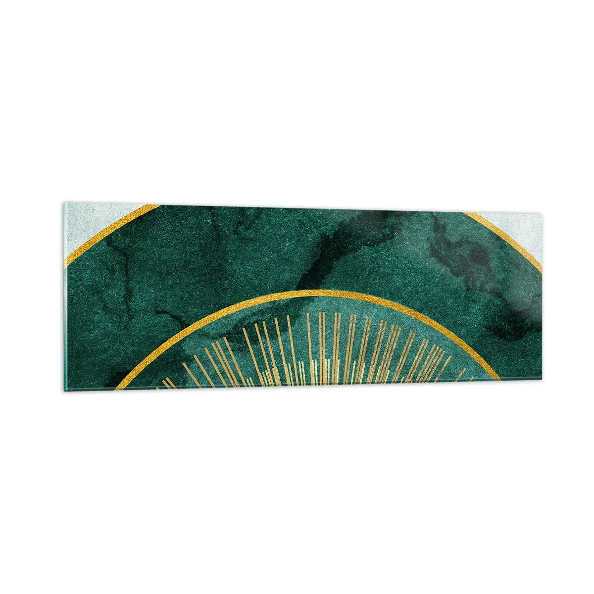 Obraz na skle - Iná slnečná sústava - 90x30 cm