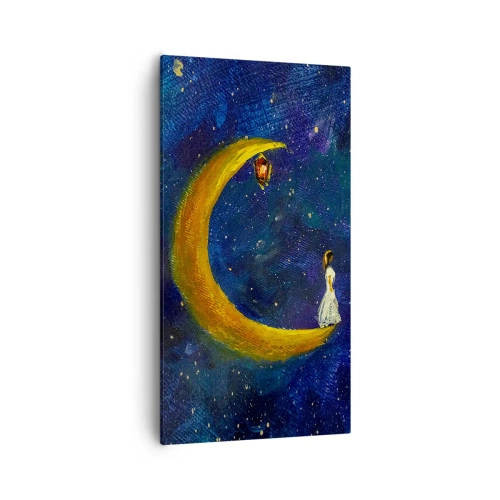 Obraz na plátne - Volanie sveta - 55x100 cm